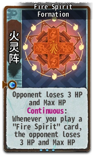 Fire Spirit Formation