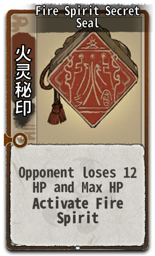 Fire Spirit Secret Seal