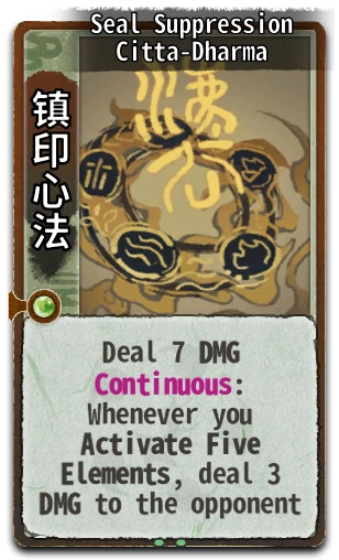 Seal Suppression Citta-Dharma