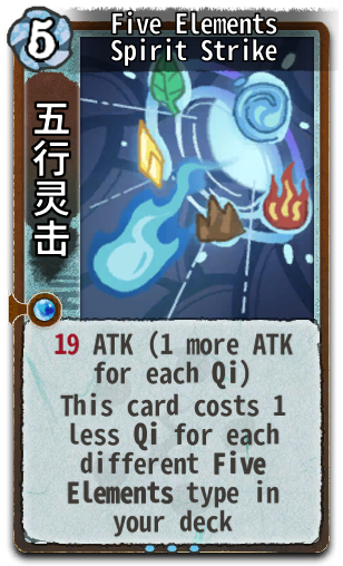 Five Elements Spirit Strike