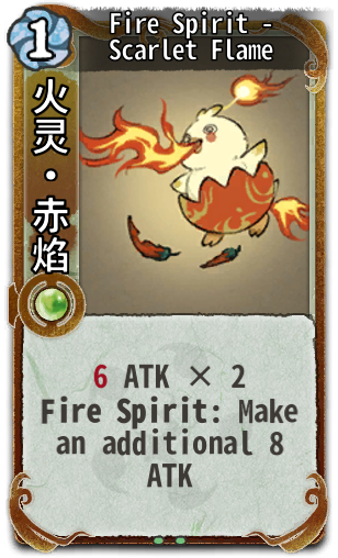 Fire Spirit - Scarlet Flame