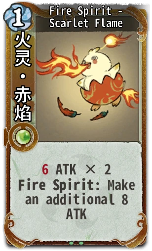 Fire Spirit - Scarlet Flame
