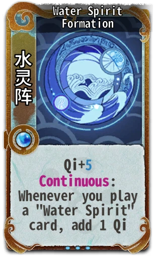 Water Spirit Formation