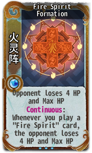 Fire Spirit Formation