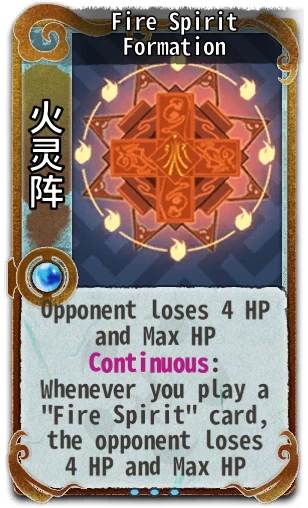 Fire Spirit Formation