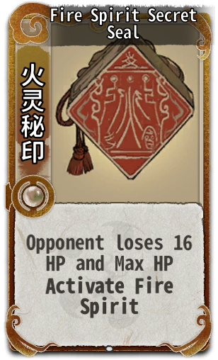 Fire Spirit Secret Seal