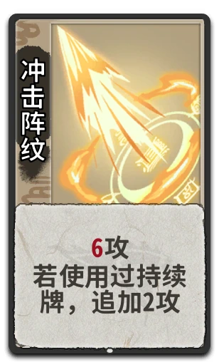 冲击阵纹