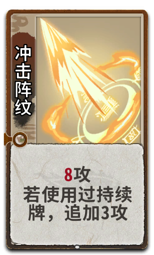 冲击阵纹