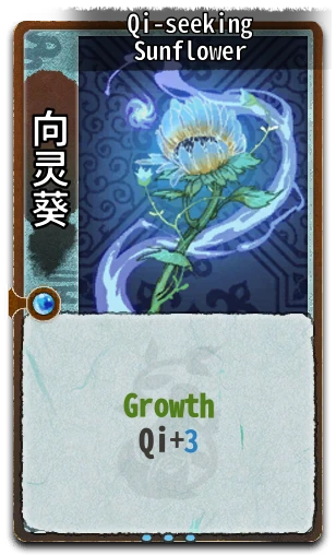 Qi-seeking Sunflower