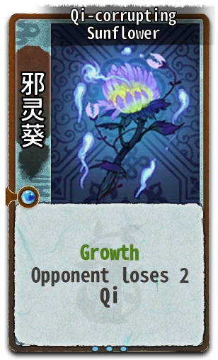 Qi-corrupting Sunflower