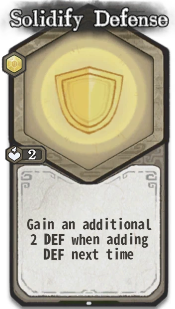Solidify Defense — Meditation