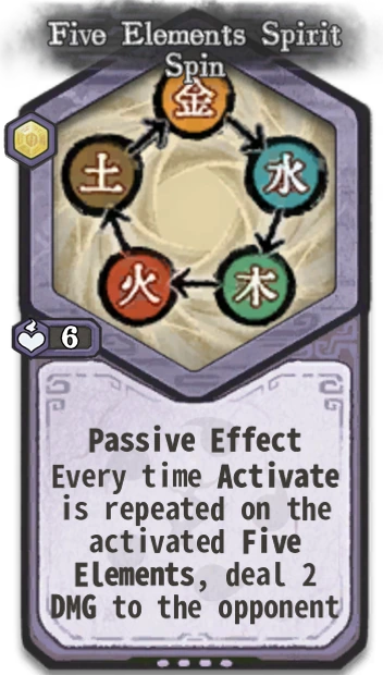 Five Elements Spirit Spin — Immortality