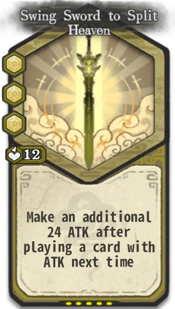 Swing Sword to Split Heaven