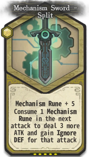 Mechanism Sword - Split