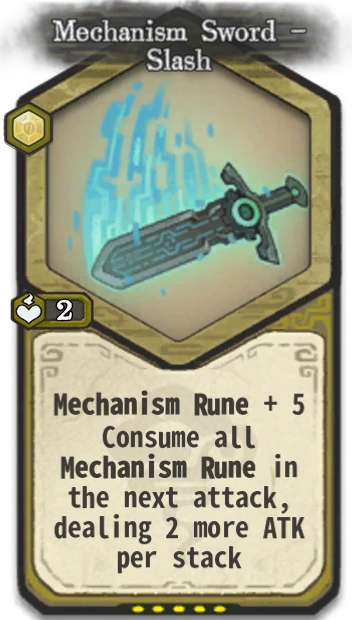 Mechanism Sword - Slash