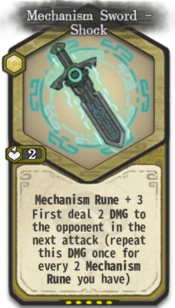 Mechanism Sword - Shock