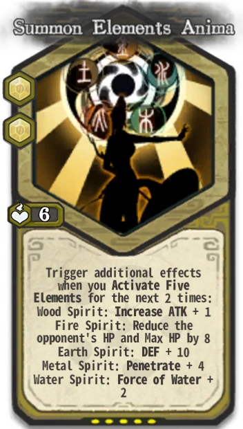Summon Elements Anima