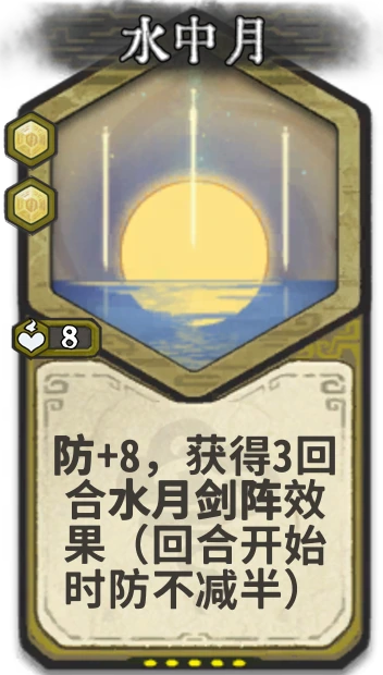 水中月